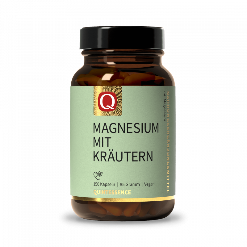 Magnesium mit Kräutern, 150 Kapseln